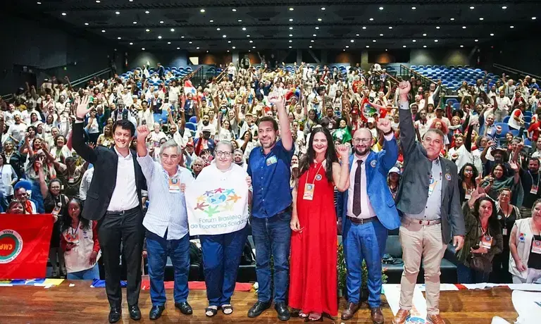 Boulos abre em Brasília encontro nacional de economia solidária