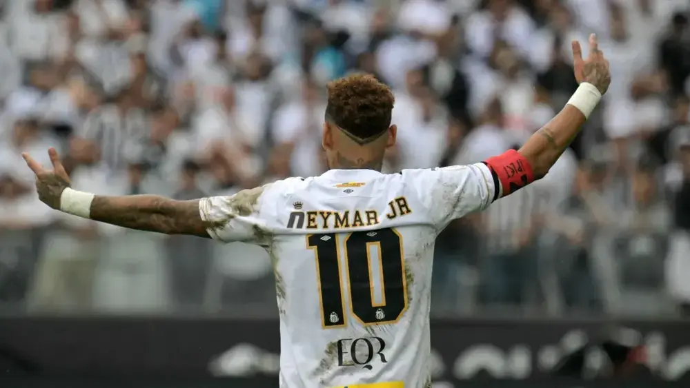 Neymar marca dois gols, mas Santos empata com a Chapecoense